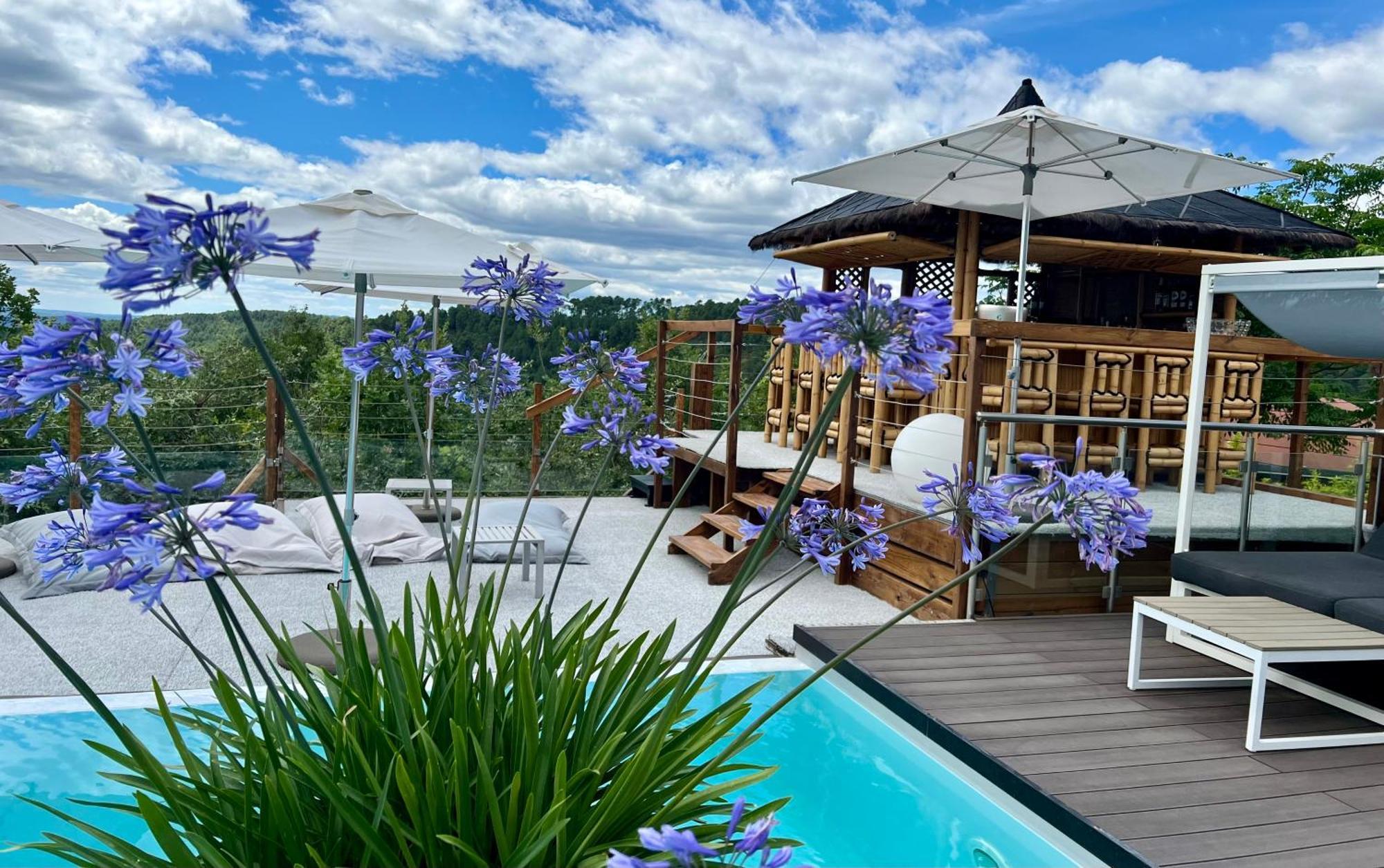 Domaine De Chalveches Hotel Spa 4* Faugeres  Zewnętrze zdjęcie